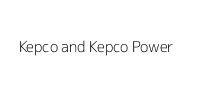 Kepco and Kepco Power